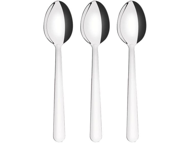 Jogo de Colher Tramontina Malibu Inox 3 Peças