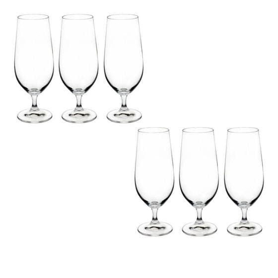 Jogo de Taças para Cerveja de Cristal 380ml Anna 42529 - Bohemia