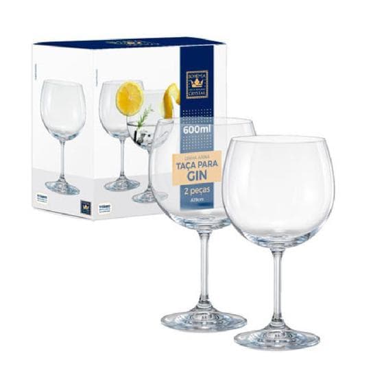 Jogo de Taças Para Gin 2 Peças 600 ml - Bohemia 58602