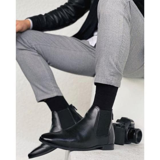 Kit 12 pares Meia Social Fina Masculina Sapato