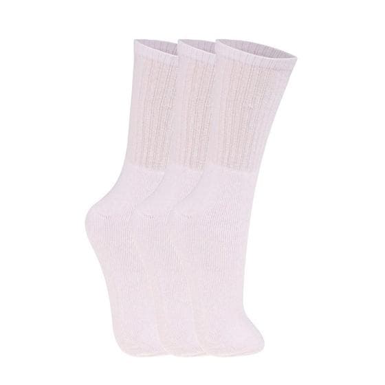 Kit 3 Pares de Meias Esportivas Trifil T06313 Branco
