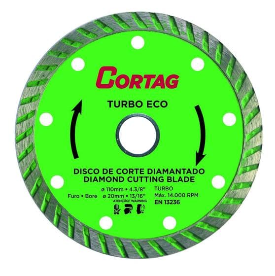 Kit 5 Disco Corte Diamantado Pisos Porcelanatos Concretos Cortag