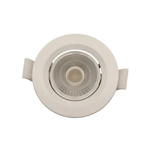 Kit 5 Spot Embutir Redondo Alltop LED MR16 5W 38º