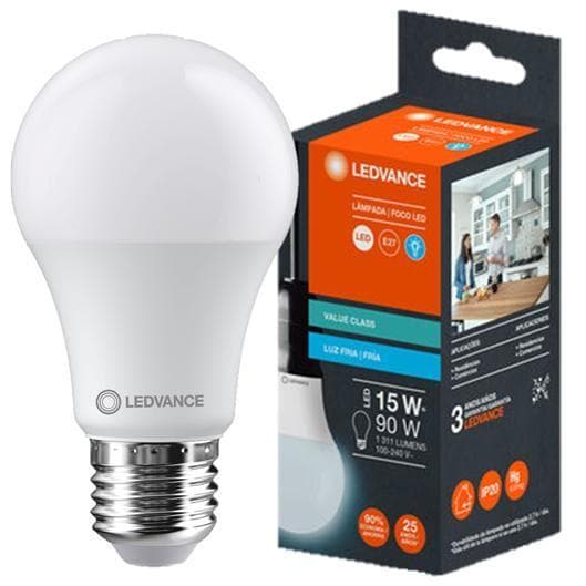 Kit 7 Lampada Led Bulbo Pera 15w Branco Frio 6500k E27 Bivolt