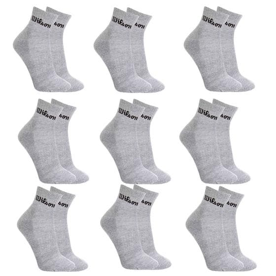 Kit 9 Pares Meias Wilson Cano Médio Masculino Adulto