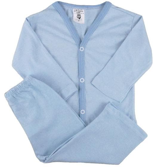 Kit C/2 Pijama Outono Conjunto Bebe Criança Manga Longa