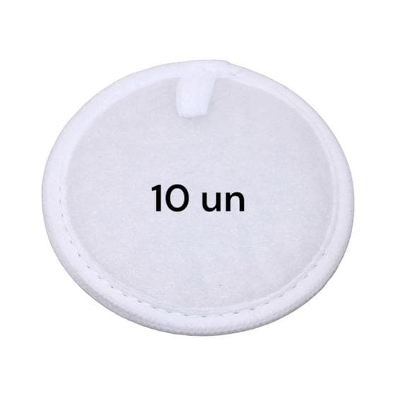 Kit Com 10 Filtros para Aspirador Vertical Mondial Cycle AP35 AP36