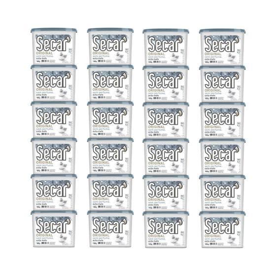 Kit com 24 Anti Mofo Secar Original 180g Desumidificador Caixa Fechada