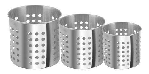 Kit Conjuntos 3 Suporte Para Talher Aço Inox Cozinha Gourmet