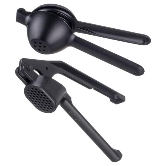 Kit Espremedor de Alho e Limão Preto Weck
