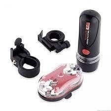 Kit Farol Dianteiro E Traseiro Para Bicicleta Bi006 Átrio