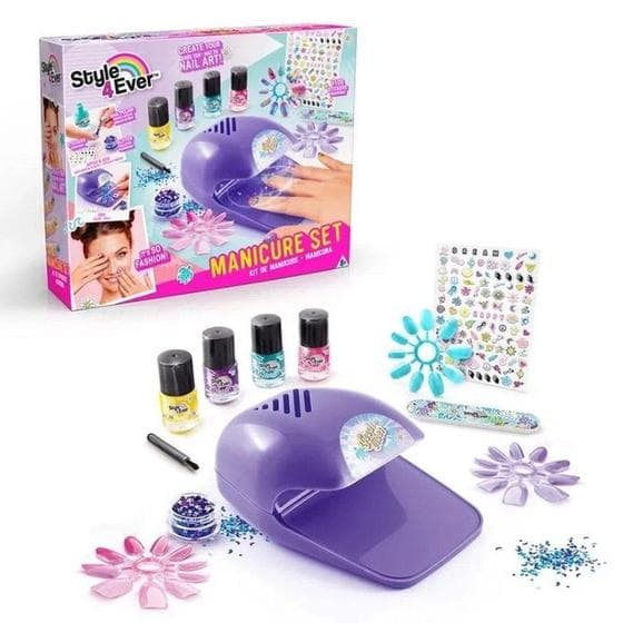 Kit Manicure Infantil Estilo Super Fashion - Fun F0110-7