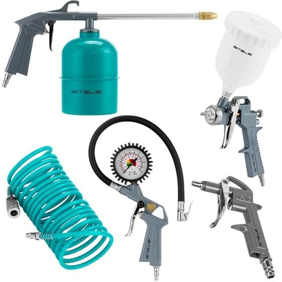 Kit Multiuso para Compressor com 5 Peças MTX