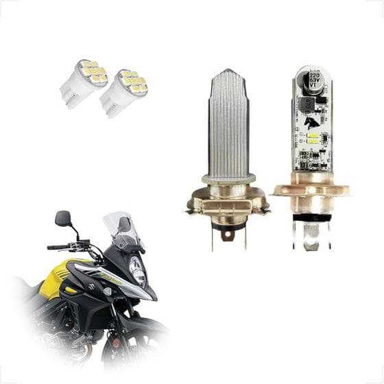 Lâmpada Led Chip H4 1860 Stallion Foco Duplo G310R 2017 2018 2019 2020 2021 2022 2023 2024