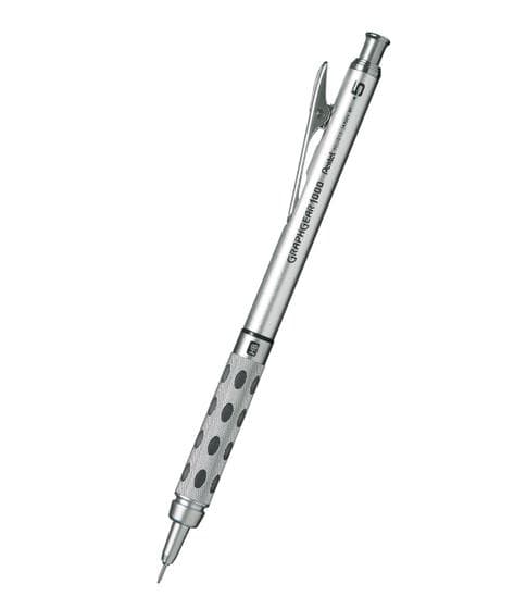 Lapiseira Graphgear 1000 Automática Ponta Fina 0.5mm Pentel