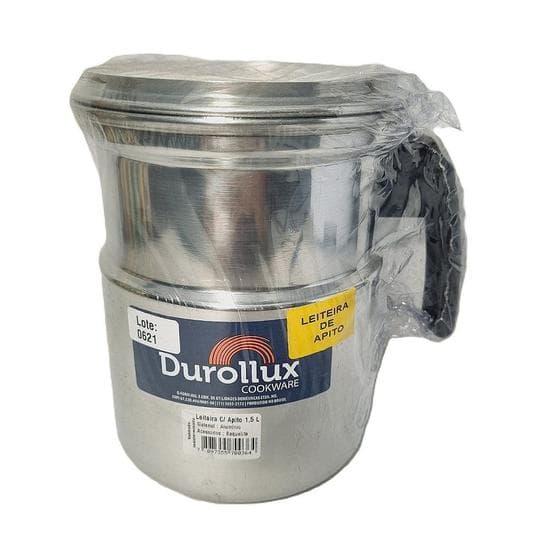 Leiteira de Alumínio com Apito 1,5L - Durollux COD36