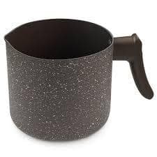 Leiteira Fervedor Antiaderente Hércules 14cm Marrom