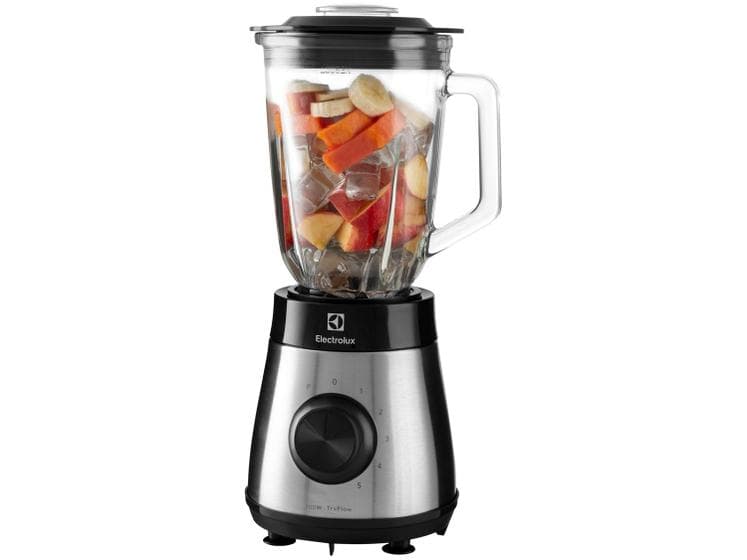 Liquidificador Electrolux EBS30 Experience Inox Jarra de Vidro Resistente 1,5L 5 Velocidades Função Pulsar 700W