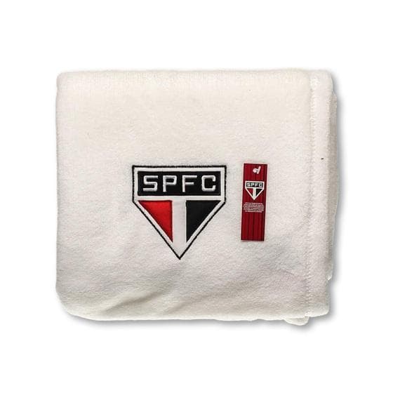 Manta para Bebê São Paulo Bordada Oficial Jolitex