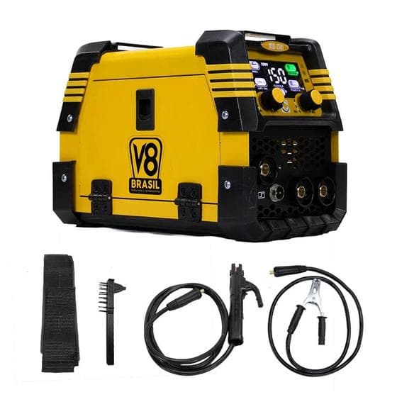 Máquina de Solda Multiprocesso MIG / MMA / TIG Seca 150i 150A 220v - V8 Brasil