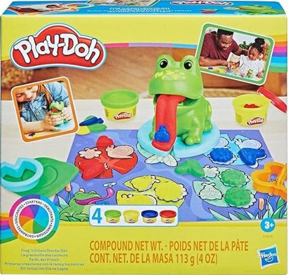 Massinha Play-Doh Kit Inicial Um Dia Na Lagoa Hasbro F6926