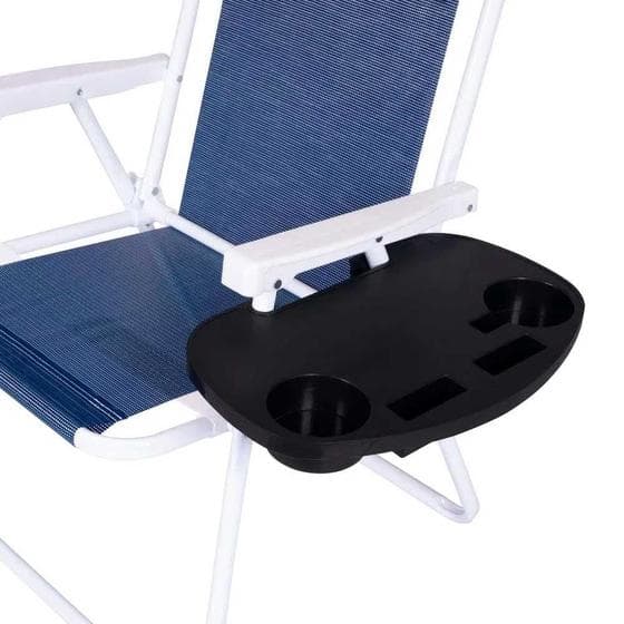 Mesa Portátil Para Cadeira Praia Porta Copo Celular Mor 2470