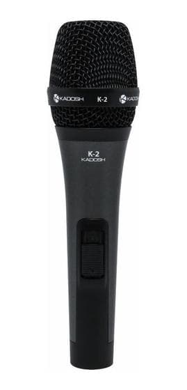 Microfone Kadosh K-2 Dinâmico Cardióide Preto