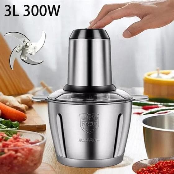 Moedor de Carne 3 litros 220v para o dia a dia potente+ Descascador
