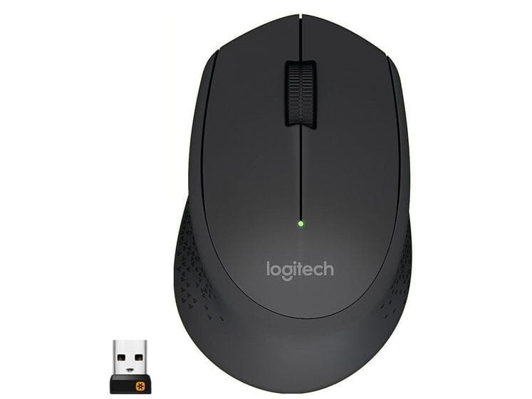 Mouse sem fio logitech m280 preto 910-004284