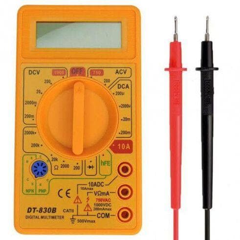 Multimetro digital exbom com bateria 9v