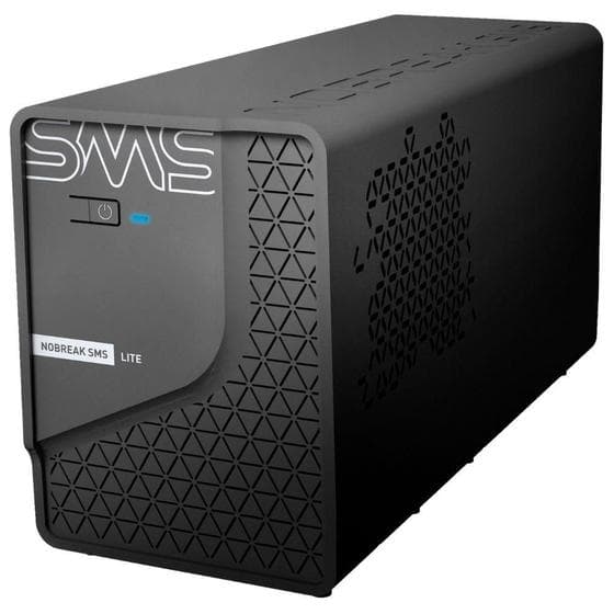 Nobreak SMS Lite, 600VA, 4 Tomadas, Entrada Bivolt e Saida 115V - 29202