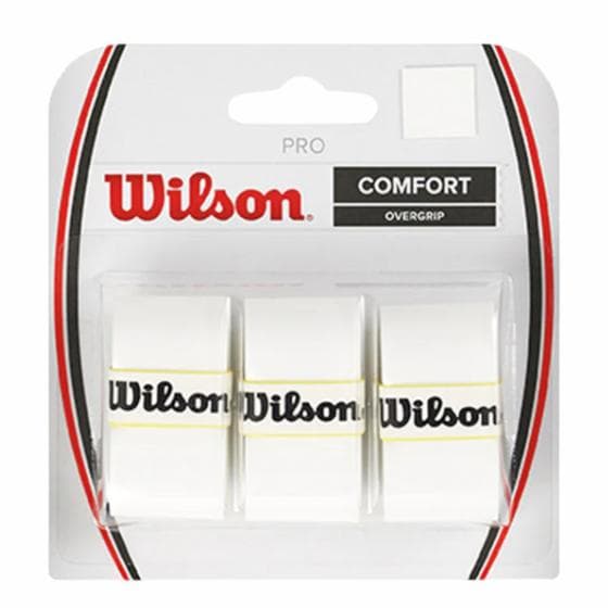 Overgrip Comfort Profissional Aderência Estável Versátil e Durável 3 Unidades Wilson