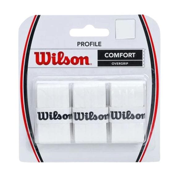Overgrip Profile Branca Wilson 3 Unidades
