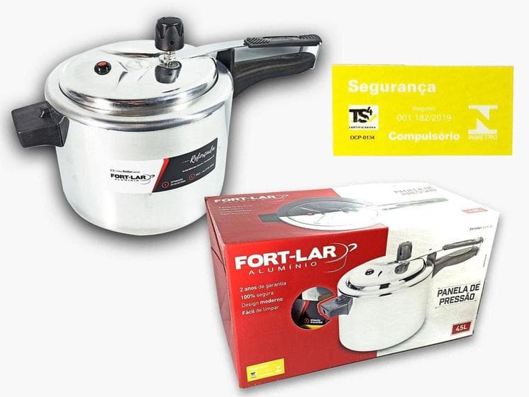 Panela de Pressão 4,5L - FORTLAR