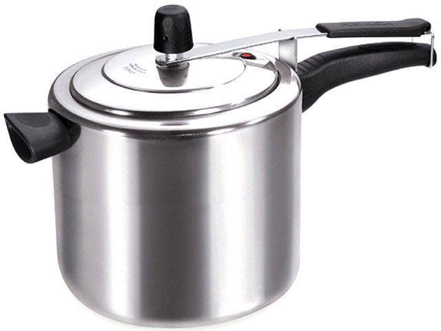 Panela de Pressão Alumínio Fortaleza Polida - 10L