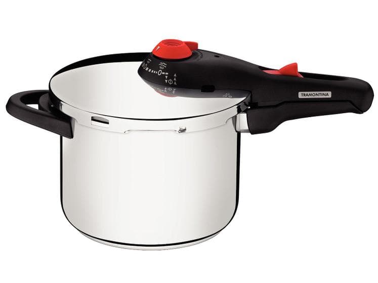 Panela De Pressão Fundo Triplo Tramontina Solar 62516223 6L Inox
