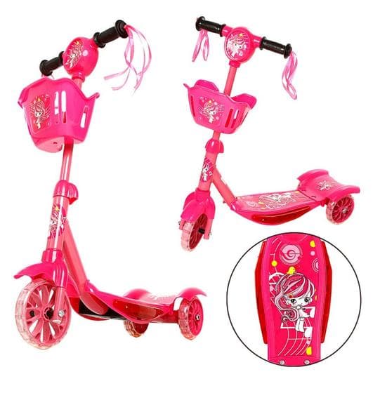 Patinete Para Crianças Scooter 3 Rodas Brinquedo Infantil De