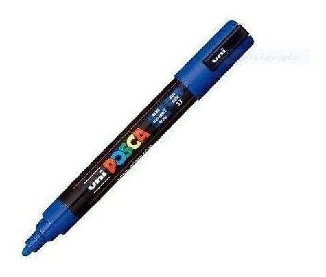 Pc-5m Caneta Posca Azul