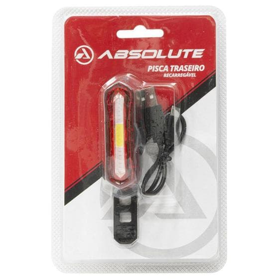 Pisca Sinalizador Absolute Traseiro Led Usb Recarregavel JY-6055