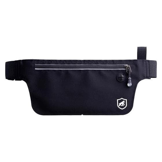 Pochete Ultra Slim Com Porta Celular Para Corrida Gshield Preto
