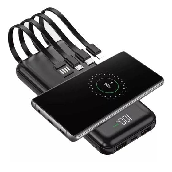 Power Bank 10000mAh 4 Entradas Turbo - Entrega Rápida
