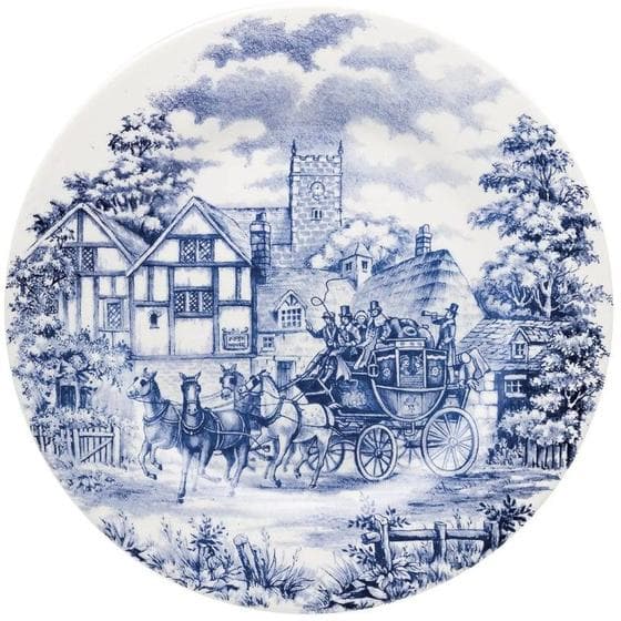Prato Fundo 21,5 Cm Donna Cena Inglesa Oxford