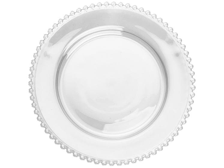 Prato Raso Cristal Pearl 28cm - Wolff
