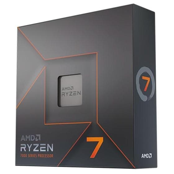 Processador AMD Ryzen 7 7700X 40Mb 4.5GHz 5.4Ghz Max Boost AM5 Vídeo Integrado 100-100000591WOF