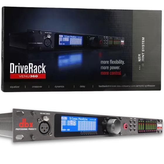 Processador De Audio Digital Dbx Driverack Venu360 Bivolt
