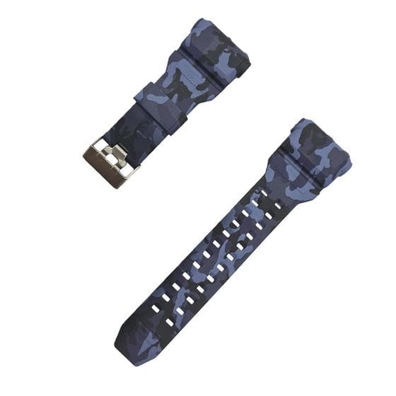 Pulseira Skmei 1637-1520-1968 Camuflada Azul Original