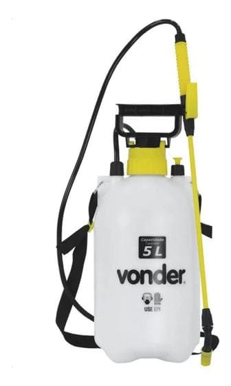 Pulverizador 5l Pl005 Borrifador Manual Bomba Vonder