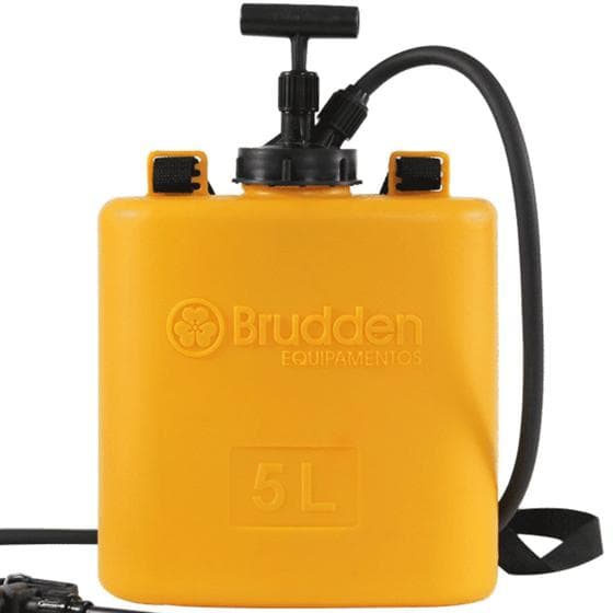 Pulverizador Bomba Manual Agrícola 5 Litros de Alta Pressão Ss G2 Brudden