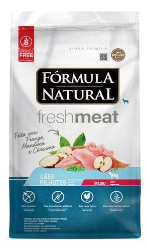 Ração P/caes Filhotes Fresh Meat Porte Medio 12kg