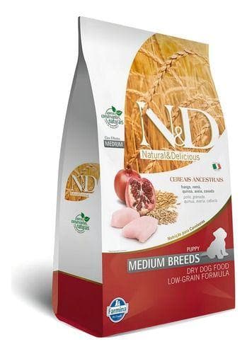 Ração Para Cães Filhotes Médio N&d Ancestral Frango 10,1kg